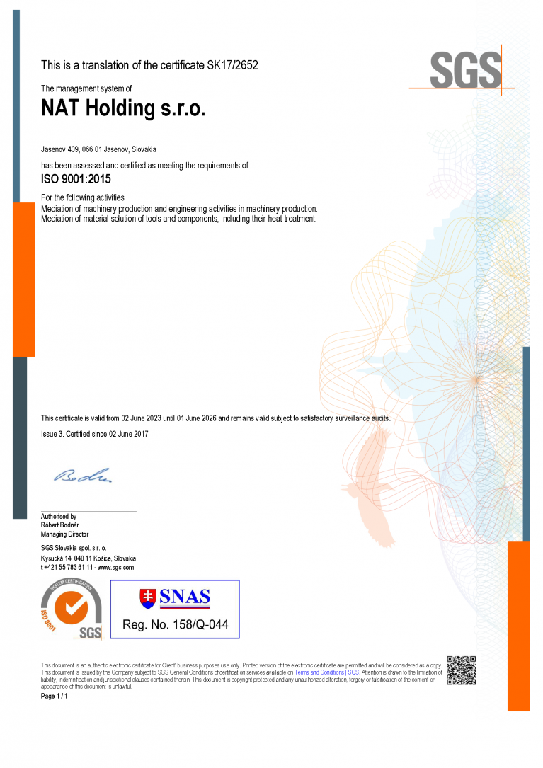 ISO 9001:2015