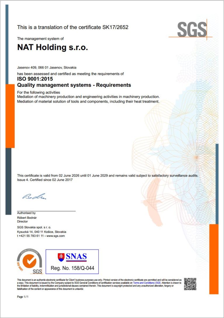 ISO 9001:2015